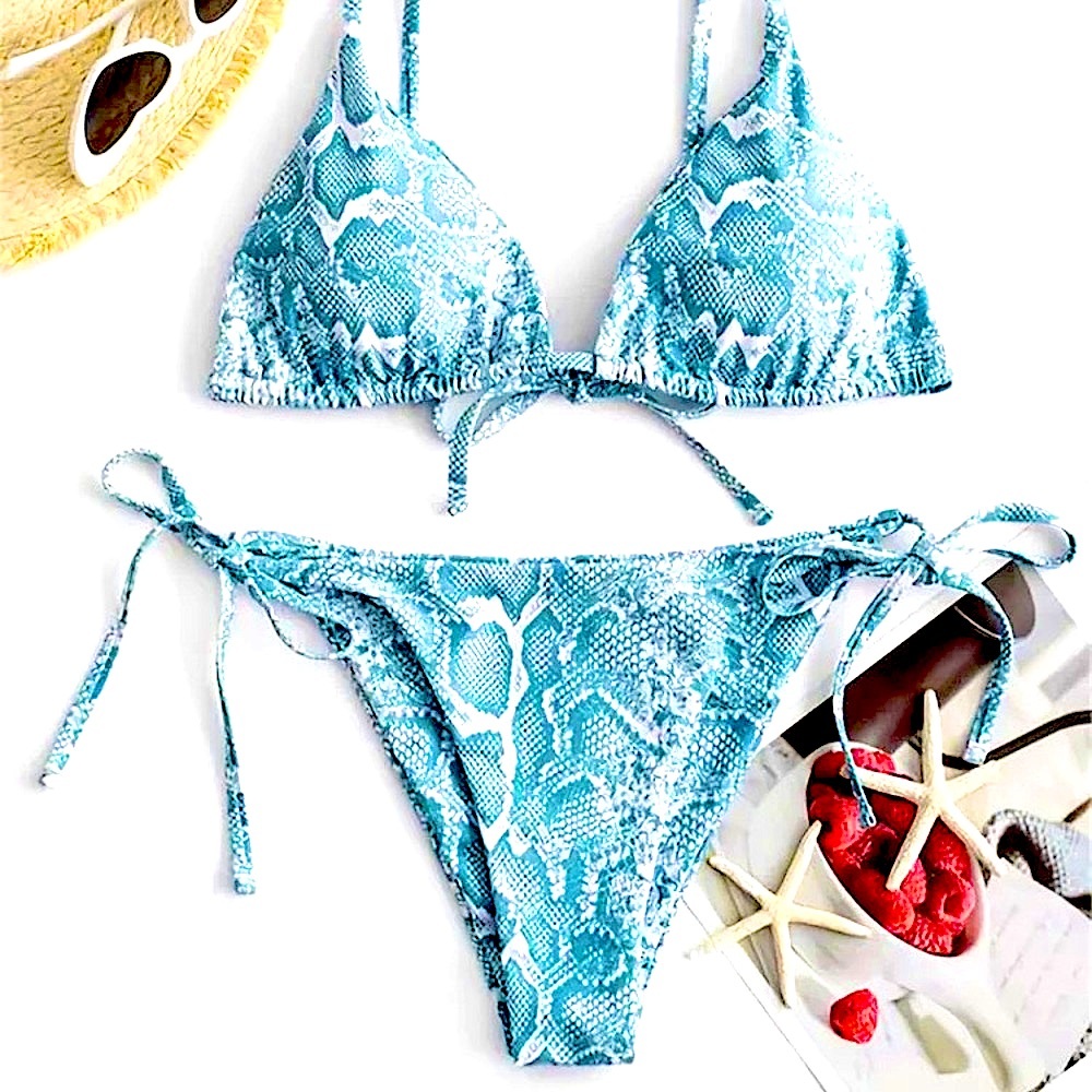 Sexy Snakeskin bikini